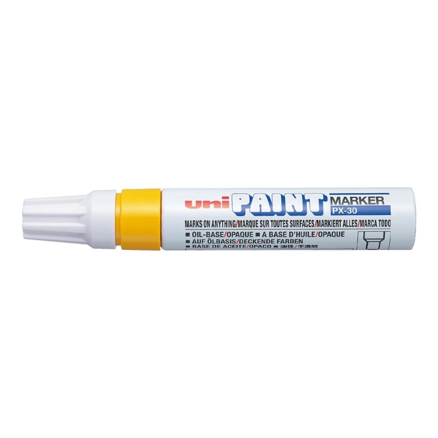UNI PX-30 laková fixka, 4,0 - 8,5 mm žltá