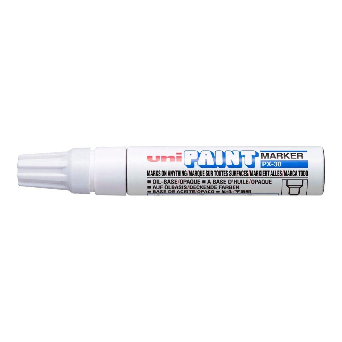 UNI PX-30 laková fixka, 4,0 - 8,5 mm biela