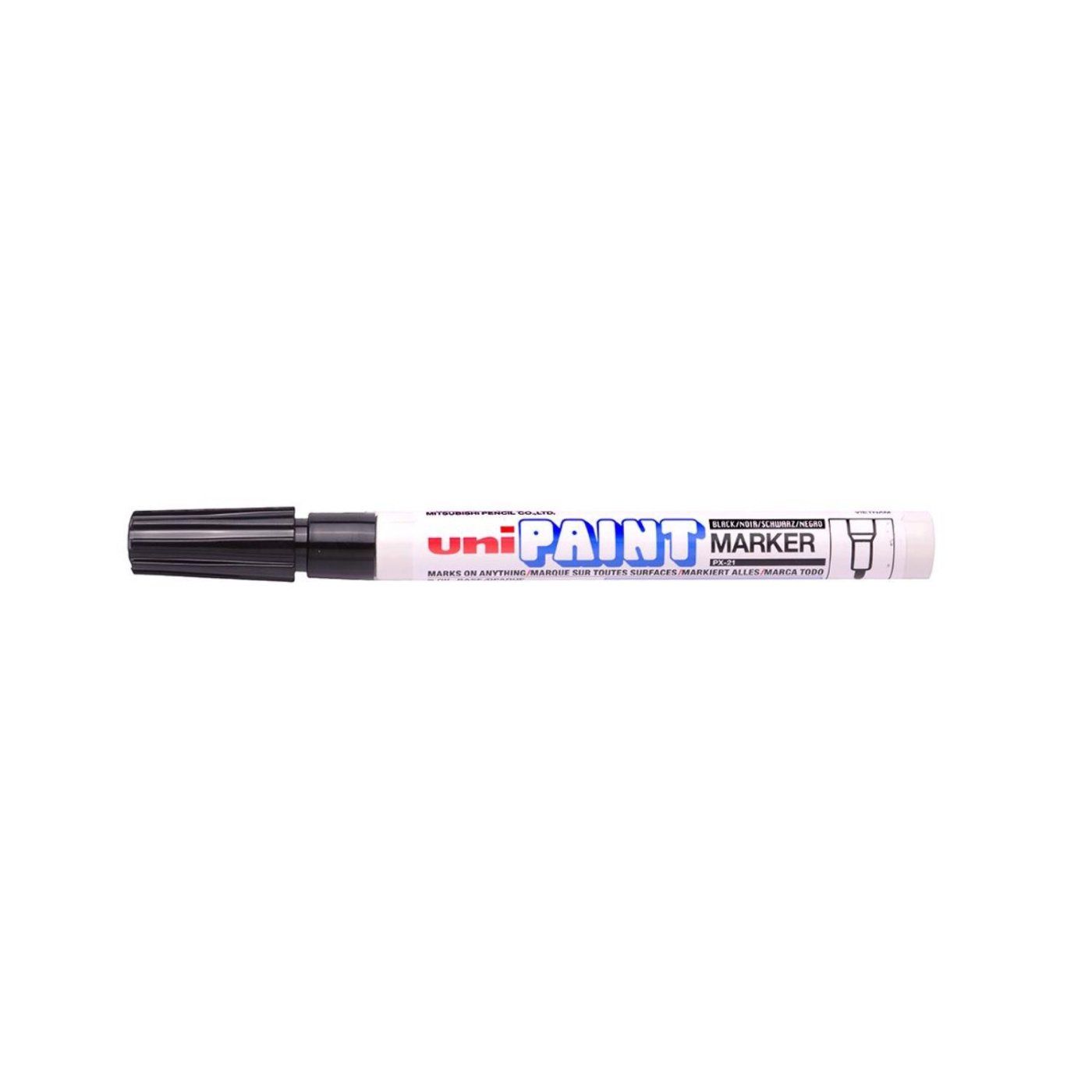 UNI PX-21 laková fixka, 0,8 - 1,2 mm čierna