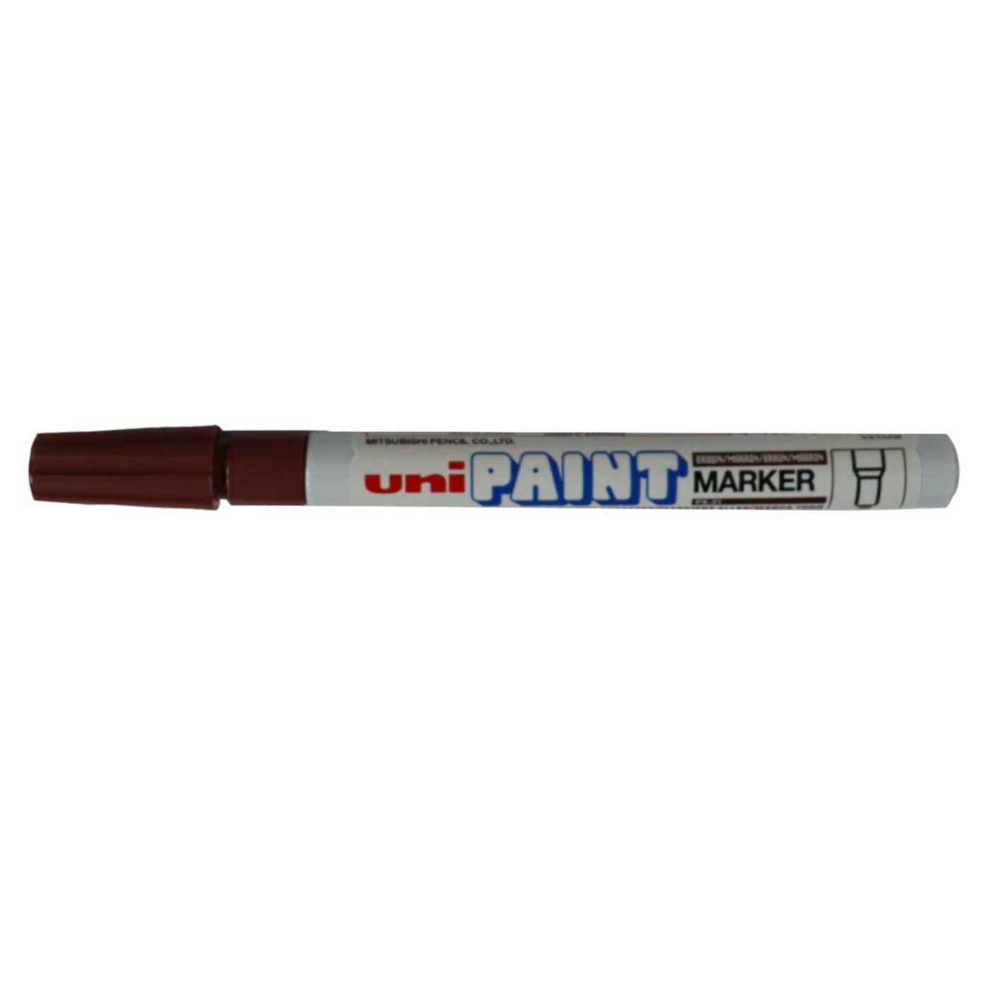 UNI PX-21 laková fixka, 0,8 - 1,2 mm hnedá