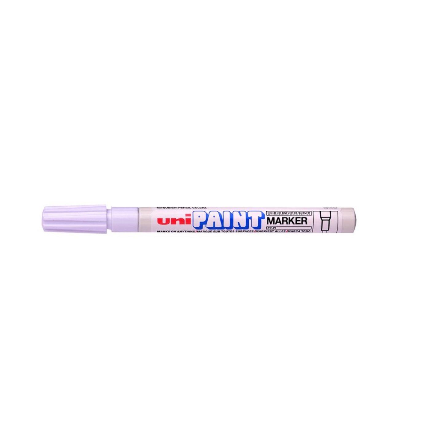 UNI PX-21 laková fixka, 0,8 - 1,2 mm biela