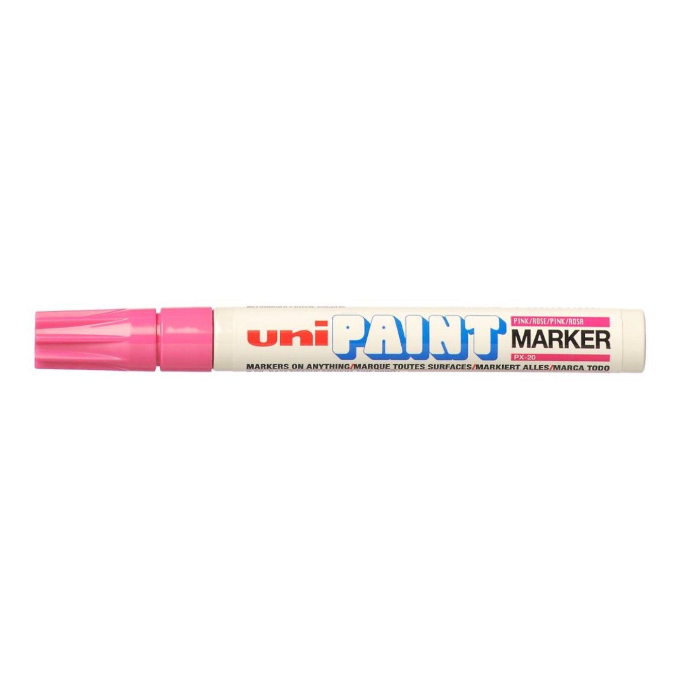 UNI PX-20 laková fixka, 2,2 - 2,8 mm rúžová