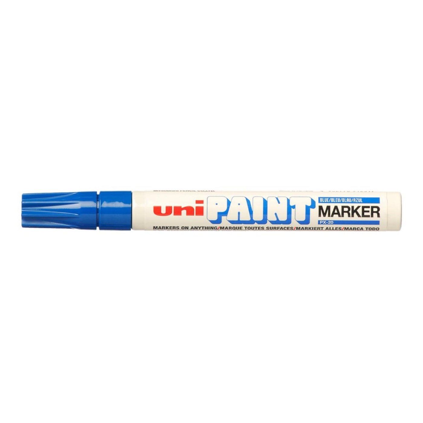 UNI PX-20 laková fixka, 2,2 - 2,8 mm modrá