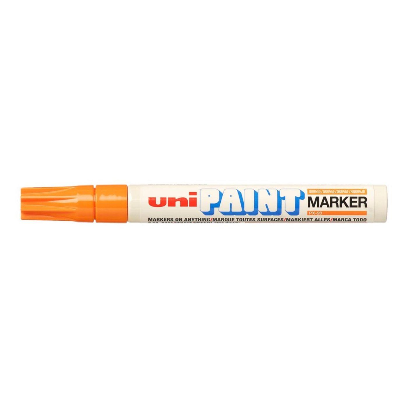 UNI PX-20 laková fixka, 2,2 - 2,8 mm oranžová