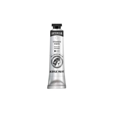 Akrylová farba Artemisia titanium white, 120 ml