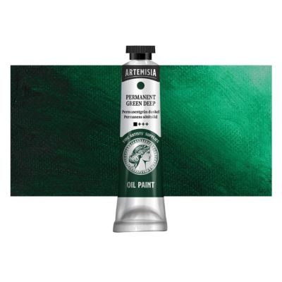 Olejová farba Artemisia permanent green, 40 ml