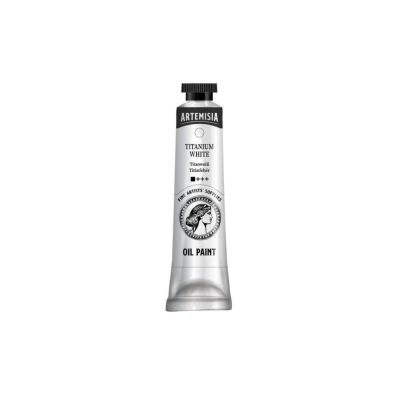 Olejová farba Artemisia titanium white, 40 ml