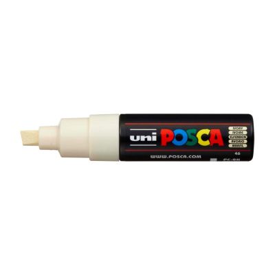 Uni Posca fixka PC-8K, 8 mm, smotanová