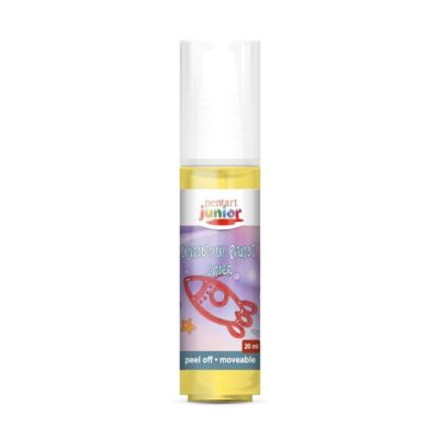 Zlupovacia farba na sklo, 20 ml, žltá