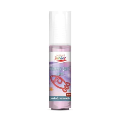 Zlupovacia farba na sklo, 20 ml, rúžová