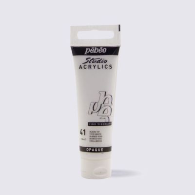 Studio Acrylics 30 ml, 41 Vivid White